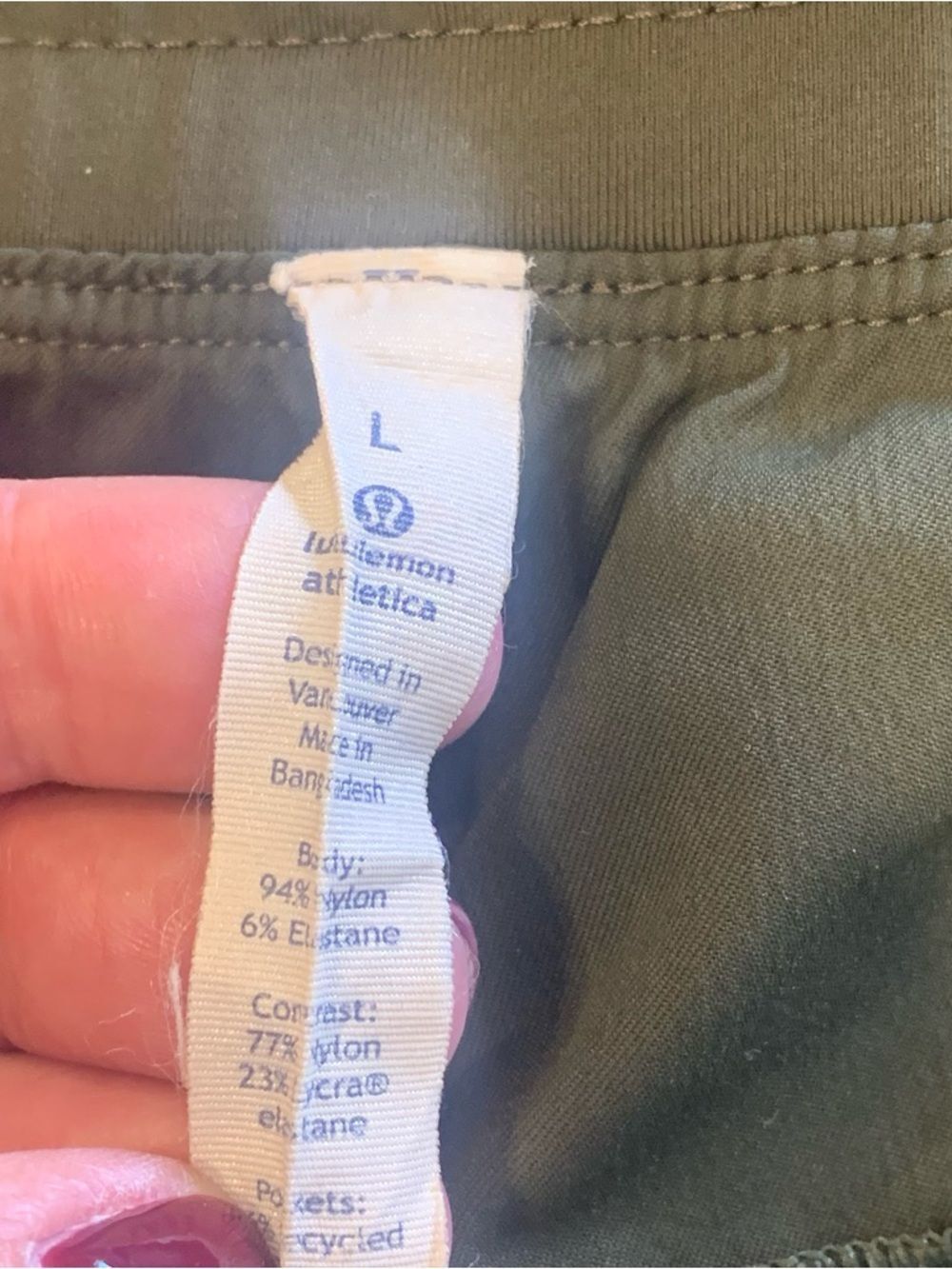 Lululemon Great Wall Pant *32"
Dark Olive (First Release) Size Large - Picture 7 of 10